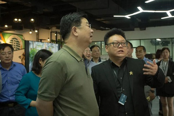 国家人社部副部长调研微梦文创谷基地